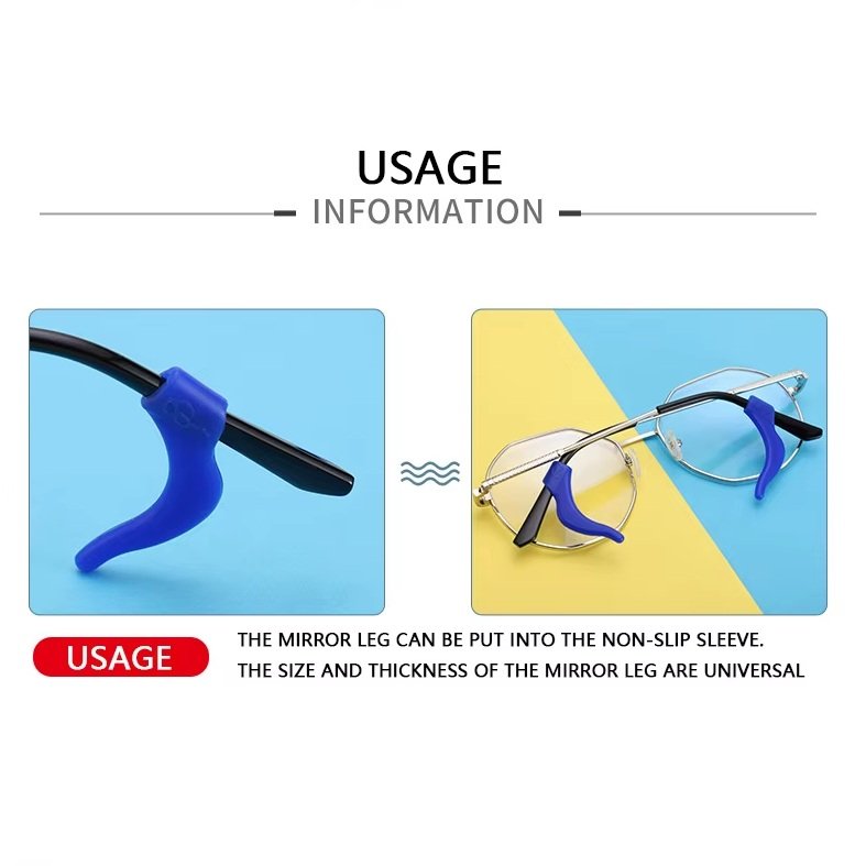 ganchos antideslizantes largos silicona | sujetadores orejas ganchos antideslizantes largos silicona | sujetadores orejas